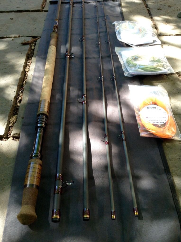 Fiberglass Flyrodders • Custom Angler's Roost Spey Rod by Steve Godshall