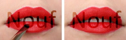 cherry MAC lipstick - MAC red MAC lipglass - cult