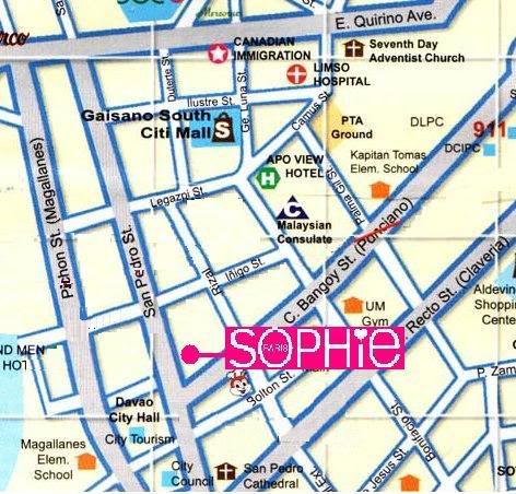 Davao Street Map Philippines