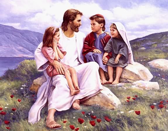 jesus with children Pictures, Images and Photos