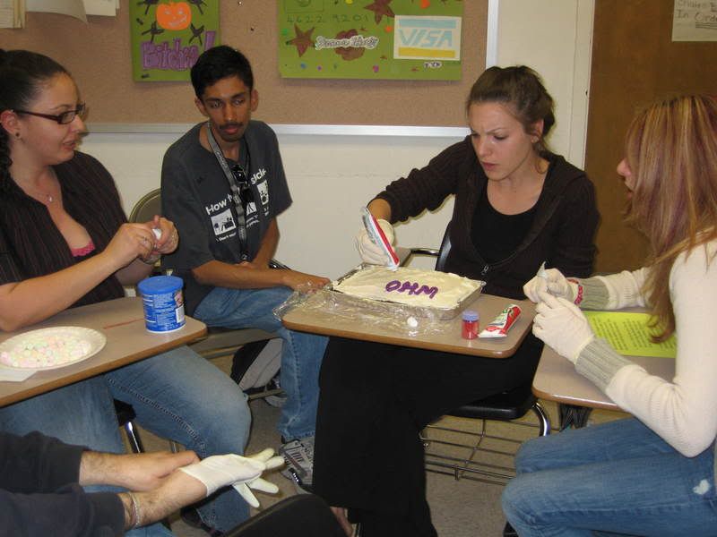 GROUP WORKING ON WHO'S LINE IS IT CAKE AGAIN