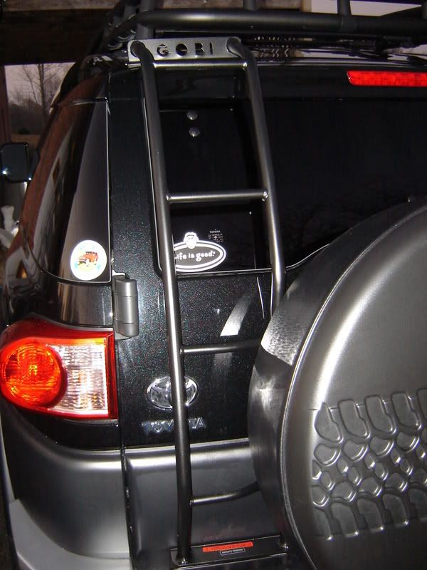 Roof rack ladder Toyota FJ Cruiser Forum