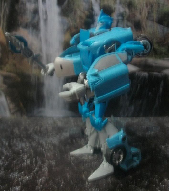 CUSTOM TRANSFORMERS GENERATIONS PRIME BLURR / SHATTERED GLASS KNOCKOUT