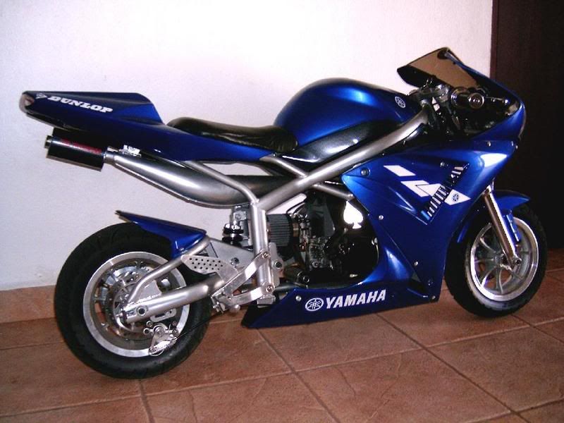 Who has a pocket bike? Yamaha R1 Forum YZFR1 Forums