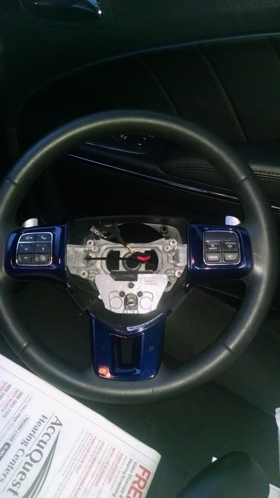 How To 1114 steering wheel removal Dodge Charger Forum