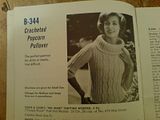 Pattern - crochet - 1963 sweaters - popcorn