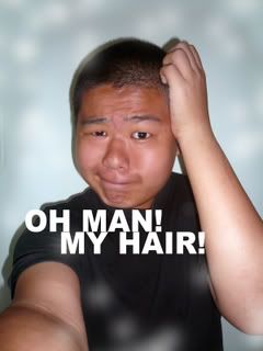 OH MAN! MY HAIR!