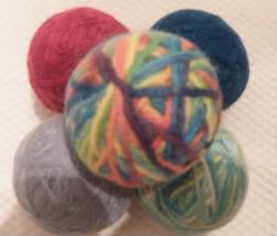 Boyish/gn 100% wool dryer balls set of 5