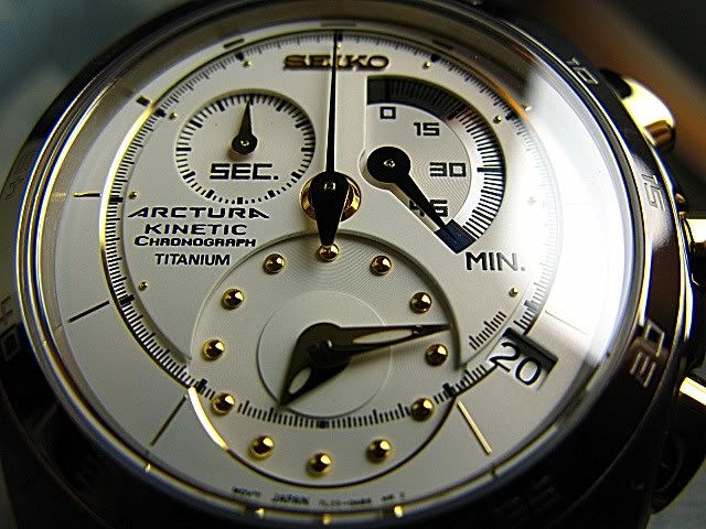 Arctura kinetic clearance chronograph