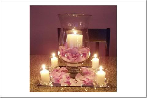 wedding candle centerpieces ideas