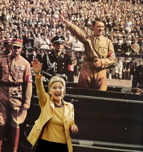 Hitlery Clinton photo: Hitlery Clinton, color HitleryClinton.jpg