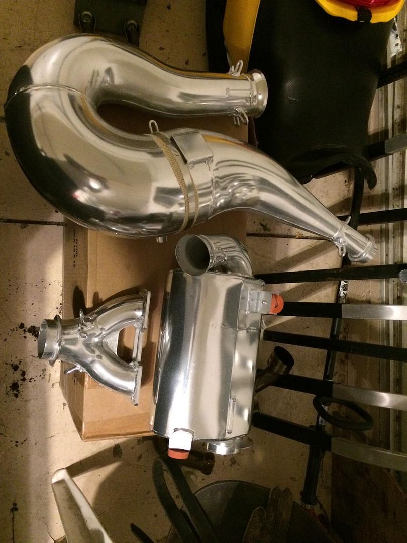 Anyone else Running the full SLP 800 ETEC exhaust SkiDoo Snowmobiles