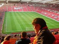 me in old trafford