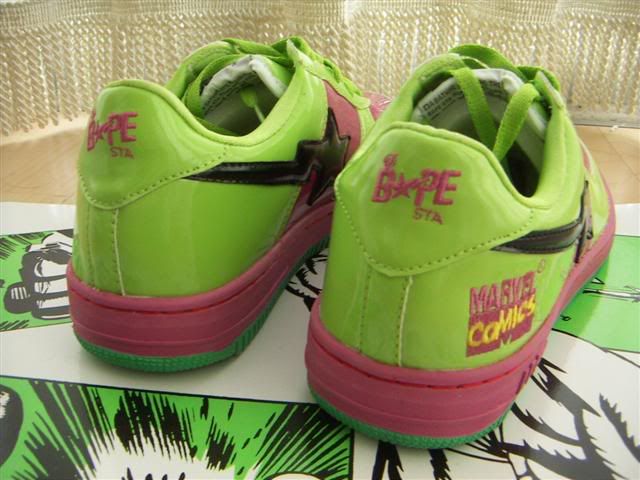 bape hulk shoes