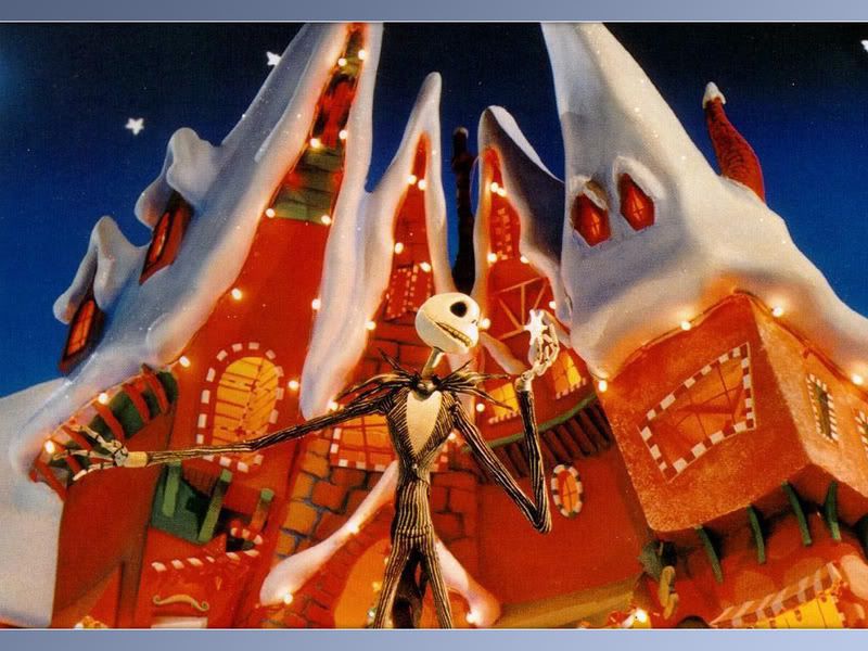 Christmas Wallpaper from the Nightmare Before Christmas