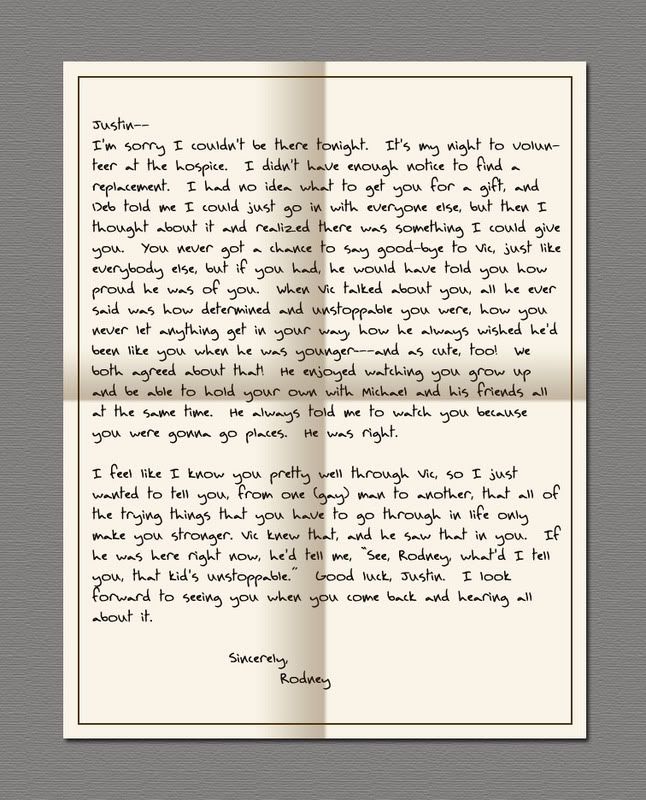 rodney's letter