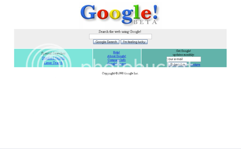 google page 1998