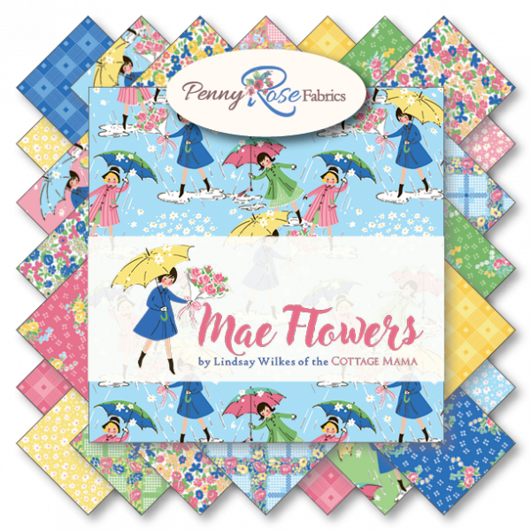  Mae Flowers by Lindsay Wilkes for Penny Rose Fabrics