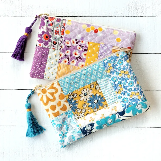 Retro Mama | Quilted Tassel Pouch Tutorial