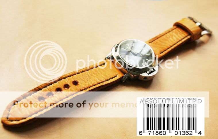   HAND STITCH HORSEHIDE 24MM WATCH BAND MADE FOR PANERAI WATCHES.  