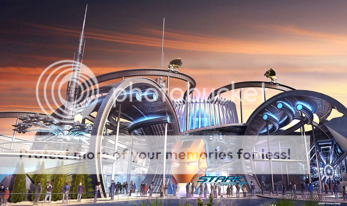 Marvel Comics. . . Theme Park!